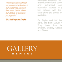 Brochure thumbnail for Gallery Dental Duluth