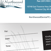 Appointment card thumbnail for Northwood Cosmetic Dental Group