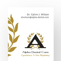 Business card thumbnail for Alpha Dental Care