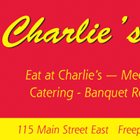 Website thumbnail for Charlie's Café