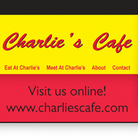 Website thumbnail for Charlie's Café