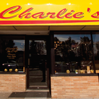Website thumbnail for Charlie's Café